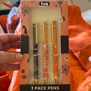 Lug Festive Halloween Pen Set - Purple, Orange, Multicolor